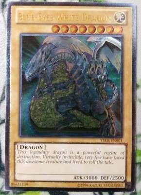 Blue-Eyes White Dragon - YSKR-EN001 - Ultimate Rare - Unlimited Edition NM YuGiO-image