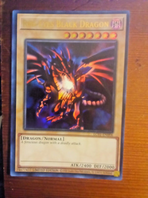 FOIL Red-Eyes Black Dragon LC01-EN006 25th Anniversary Limited Edition Card-image