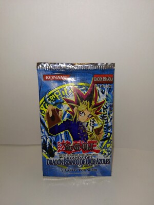 Yu-Gi-Oh! Legend Of Blue Eyes White Dragon Legacy Booster Pack KONAMI Spanish 1s-image