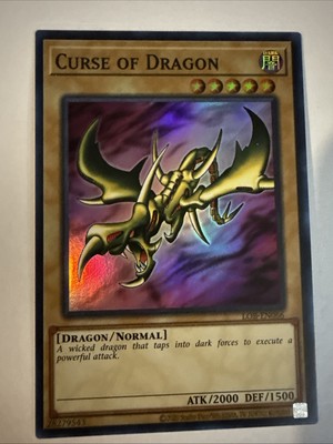 2023 Yu-Gi-Oh! Legend of Blue-Eyes White Dragon 25th English Curse #LOB-EN066-image