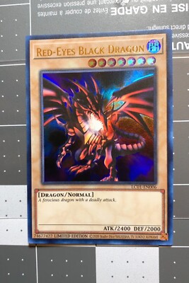 Yugioh x1 Red-Eyes Black Dragon Limited Edition LC01-EN006 (Near Mint!)-image