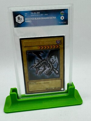 Black Dragon Red Eyes SDJ Mij Grade 6.5 7 Yu-Gi-Oh Ex-NM Ultra Rare English ENG-image