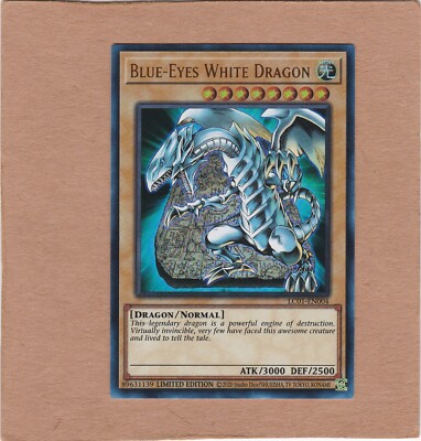 Blue-Eyes White Dragon LC01-EN004 Yu-Gi-Oh Legendary Collection Limited Edition-image