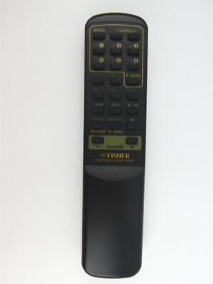 Fisher D580 D-580 Portable Audio System Remote Control OEM-image