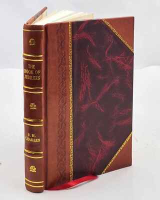 The Book Of Jubilees, Or, The Little Genesis 1917 1917 [Leather Bound]-image