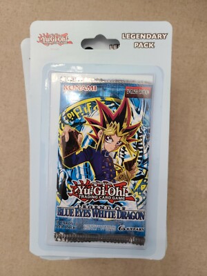 Yugioh Blue Eyes White Dragon Blister Pack-image