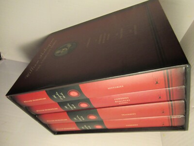 WILLIAM SHAKESPEARE The Complete Works, Tess Press 1st Print 4 Vol Set-image