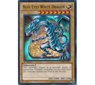 Yugioh - Blue-Eyes White Dragon (Ultra Rare) (Unlimited) - SDBE-EN001 P-image