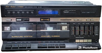 Fisher Studio Standard Stereo System With Speakers  MC-625 ☆powers up☆-image