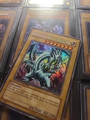 Blue-Eyes White Dragon BPT-003 Secret Rare Yugioh-image