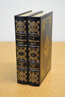 Easton Press - A Thousand Days by Arthur M. Schlesinger, Jr. 2 Vol Set EXCELLENT-image