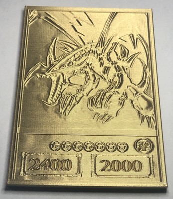 Gold 3D Red-Eyes Black Dragon [Anime Version]-image