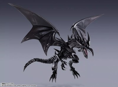 S.H.MonsterArts Yu-Gi-Oh! Duel Monsters Red-Eyes Black Dragon Action Figure-image