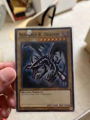 yugioh cards Red Eyes Black Dragon-image