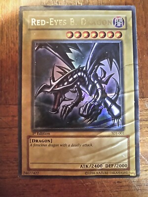 Yugioh Red Eyes B. Dragon 1st Edition English MP -image