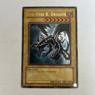 Red-Eyes Black Dragon SDJ-001  Ultra Rare Yu-Gi-Oh Card-image