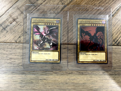 Yugioh - Red Eyes Black Dragon - Custom Cards-image