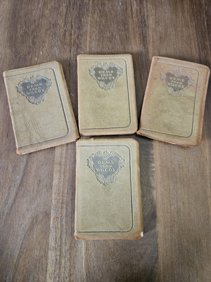 1912 Gems From Wilcox Books Set Of 4 Faith, Love,Hope,Cheer-image