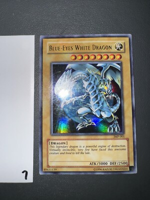 Yu-Gi-Oh! Blue-Eyes White Dragon Shonen Jump Promo Card JMP-001 NM-image