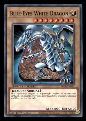 Yugioh Blue-Eyes White Dragon #SBCB-EN087 Speed Duel: Battle City Box LP-image