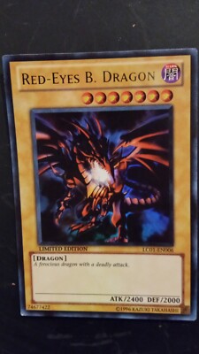 RED-EYES BLACK DRAGON Yu-Gi-Oh Card-image