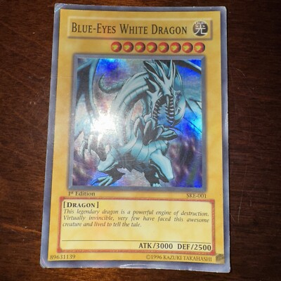 Blue-Eyes White Dragon SKE-001 Starter Deck: Kaiba Evolution 1st Edition Foil-image