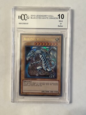 Blue-Eyes White Dragon LC01-EN004 Yu-Gi-Oh Legendary Collection 1 Limited...-image