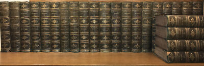 LEATHER Set;Complete CHARLES DICKENS! LIBRARY EDITION 1867! DAMAGED DETACHED!)-image