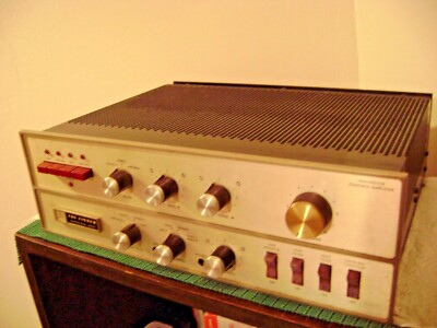 FISHER TX--300 POWER   AMPLIFIER--WITH ORIGINAL CABINET-image