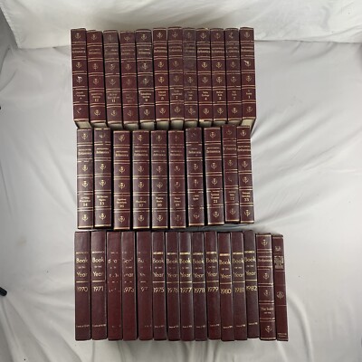 Encyclopedia Britannica Book Set 23 Vol. Index Atlas Edition 1970-1982 Books Lot-image