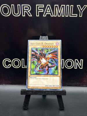Yu-Gi-Oh! TCG Red-Eyes B. Dragon LDK2-ENJ01 1st Edition Common NM/HOLO-image
