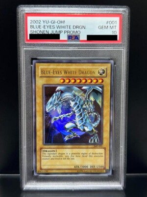 PSA10 Blue-Eyes White Dragon Ultra English Version Jump Promo 2002 Yu-Gi-Oh!-image