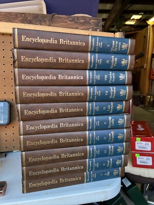 Encyclopedia Britannica Micropedia Set Volume 1 - 10 15th Ed.-image