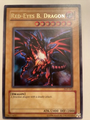 Yu-Gi-Oh Red-Eyes B. Dragon Shonen Jump Promo JMP-002 LE Ultra MINT/NEAR MINT @-image