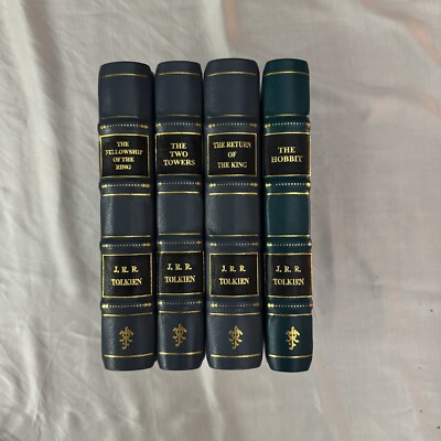 The Hobbit & The Lord of the Rings Boxed Set [Premium Leather Bound]-image