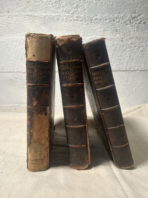 Complete Works of Shakespeare 3 Volume Set: Comedies, Histories, Tragedies-1850s-image