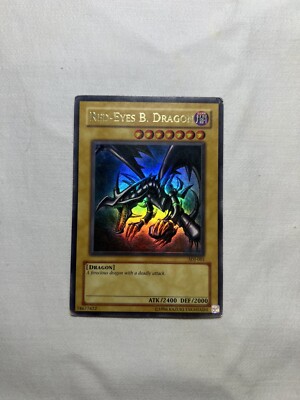 Yu Gi Oh  Red Eyes B Dragon SDJ-001-image