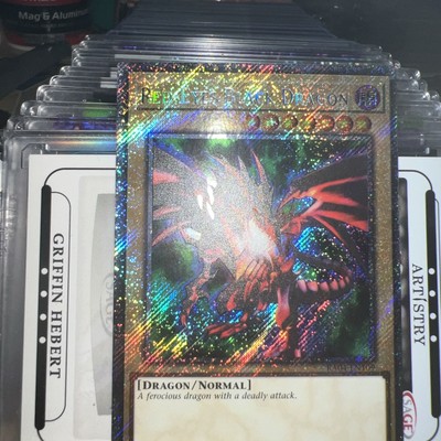 Red-Eyes Black Dragon (4th Art) RA04-EN109 platinum secret rare-image