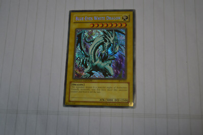 Yu-Gi-Oh! Blue Eyes White Dragon Secret Rare Limited BPT-003 Trading Card Game-image