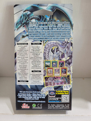 2020 Yu-gi-oh, saga of blue-eyes white dragon structure deck, Unopened Box-image