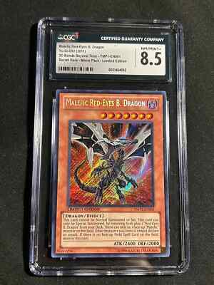 Malefic Red-Eyes B. Dragon MOV2-EN001 Bonds Beyond Time Movie Pack Limited...-image