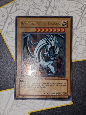 Blue-Eyes White Dragon | LOB-001 | Ultra Rare | Near Mint I Yu-Gi-Oh!-image