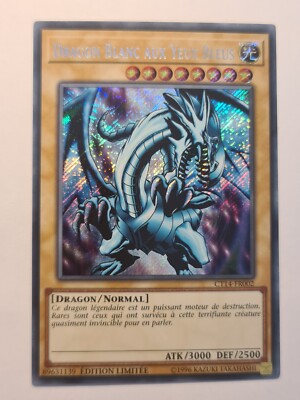 Blue-Eyes White Dragon●YUGIOH●CT14●2021●FRENCH●SECRET RARE●LIMITED ED●NM #07451-image
