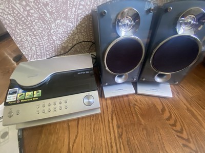 Vintage Fisher Micro Shelf System with Wireless Remote Control DCS-MCR350M-image