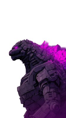 Robotic Decepticon Godzilla Vinyl Car Decal Sticker – Waterproof &-image