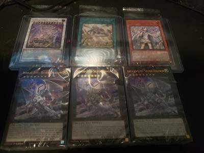 blue eyes white destiny decks x3  with promos -image