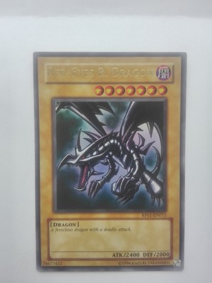 Yugioh! Red Eyes Black Dragon RP01 Original Printing (Played Condition)-image