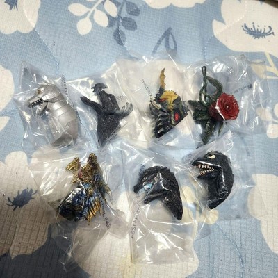 Godzilla 70th Anniv Monster Head Magnet 7pc Set Gashapon, Includes Anguirus-image