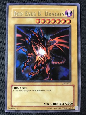 Yu-Gi-Oh Shonen Jump Magazine Promos #JMP-002 Red-Eyes B. Dragon Ultra Rare HP-image