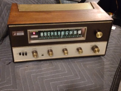 Vintage Fisher 150 (FM MPX) Stereo Receiver & Wood Case Clean WORKS needs work-image